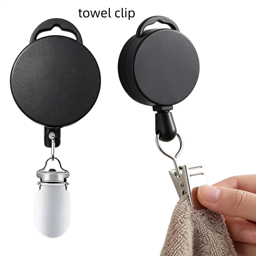 Commercial Kitchen Towels - 4/2/1pcs 자동 개폐식 수건 걸이 자체