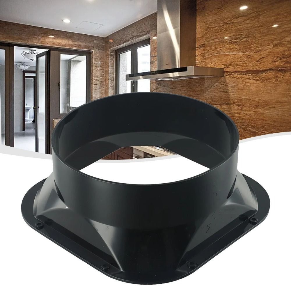 Commercial Kitchen Ventilation - 팬 연결 ABS 벽 플랜지 커넥터