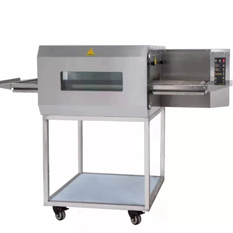 Pizza Conveyor Oven - 전기/가스 피자 오븐 상업용 컨베이어 피자