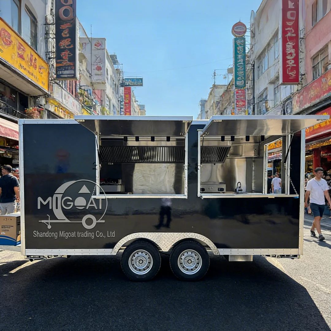 Commercial Kitchen Ventilation System - 상업용 이동식 주방 트럭 음식 케이터링