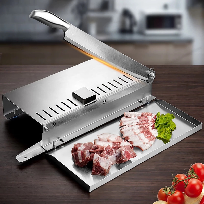 Commercial Bread Slicer - 상업용 가정용 수동 양고기 뼈 절단기,