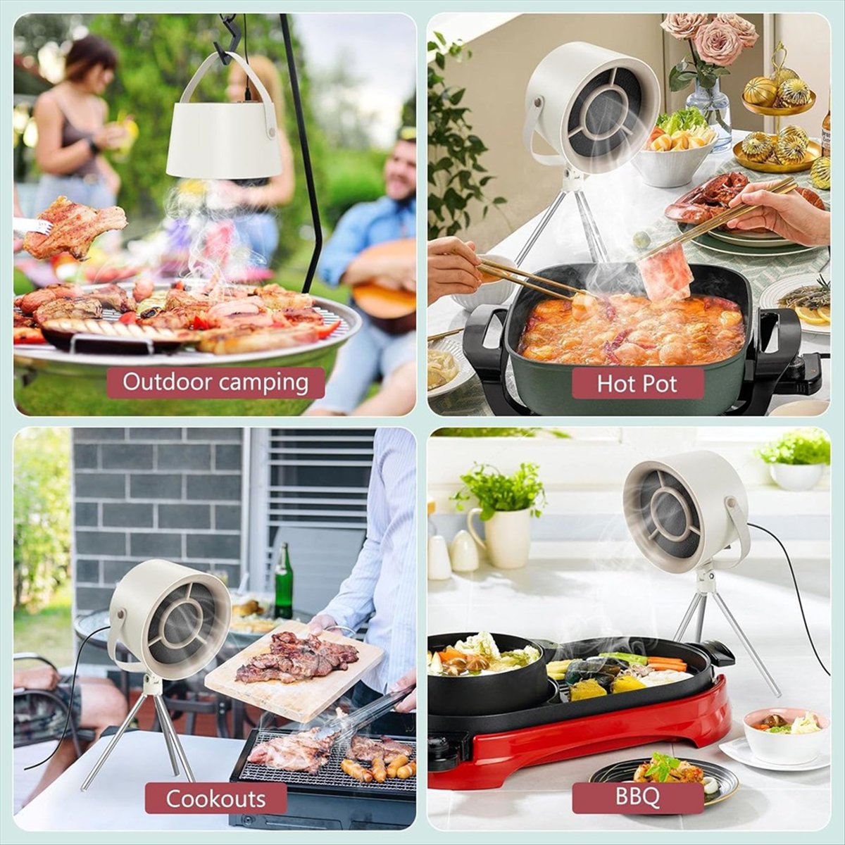 M10K 휴대용 레인지 후드 주방 배기 팬 실내 바베큐 - Commercial Kitchen Ventilation 리뷰 및 가격