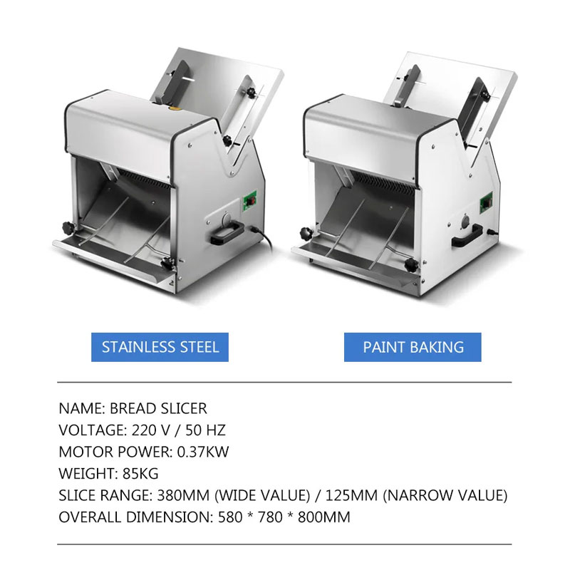 상업용 토스트 빵 슬라이서 12mm 두께 전기 빵 절단 - Commercial Bread Slicer 리뷰 및 가격