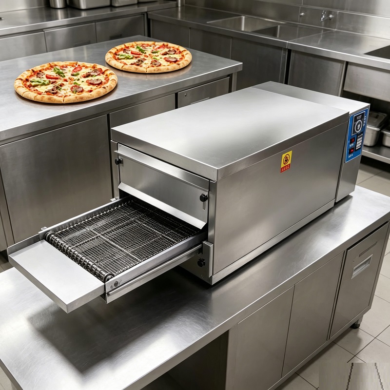 상업용 가스 피자 오븐, 스테인리스 스틸 체인 빵 굽는 - Pizza Conveyor Oven 리뷰 및 가격
