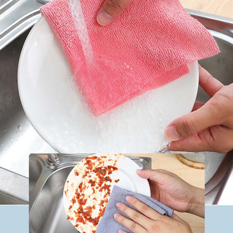 극세사 청소용 천 롤, 재사용 가능한 주방용 행주, 기 - Commercial Kitchen Towels 리뷰 및 가격