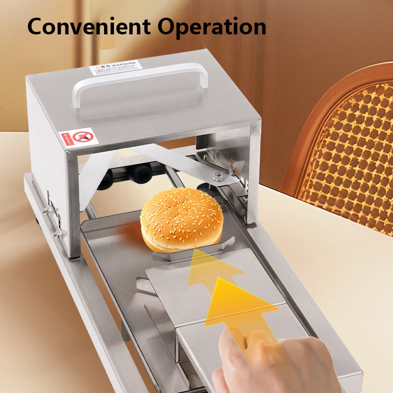 상업용 수동 빵 슬라이서 스테인리스 스틸 베이글 버거  - Commercial Bread Slicer 리뷰 및 가격