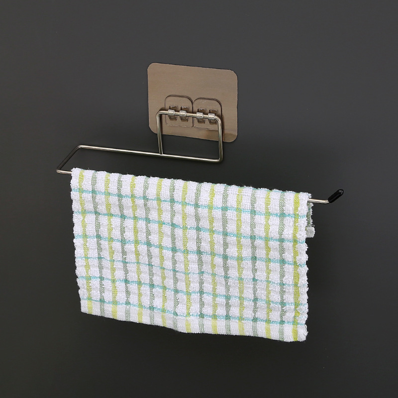 1PCS 주방 종이 수건 홀더 접착제 화장지 랙 수건  - Commercial Kitchen Towels 리뷰 및 가격