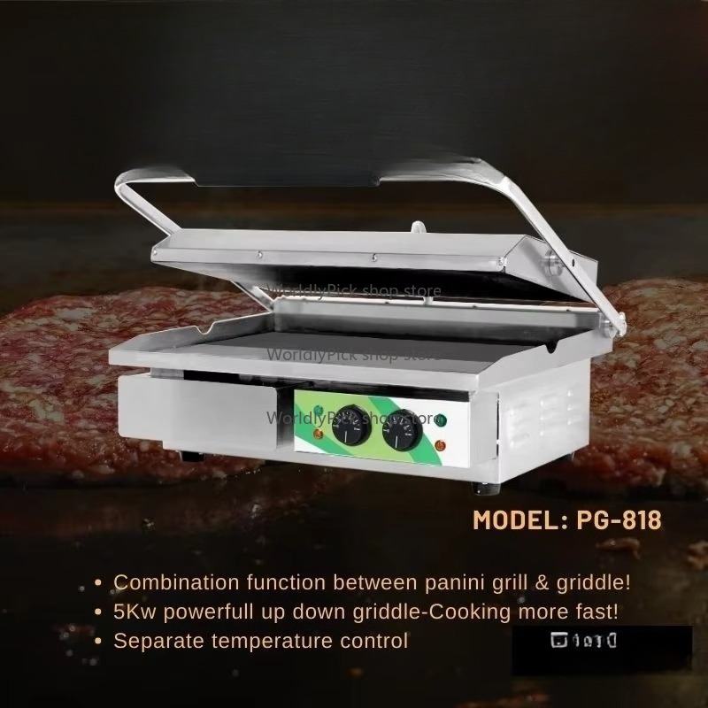 전기 그릴 버거용 대형 파니니 그릴 기계 상업용 패스트 - Commercial Kitchen Supplier 리뷰 및 가격