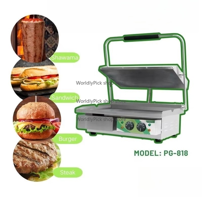 전기 그릴 버거용 대형 파니니 그릴 기계 상업용 패스트 - Commercial Kitchen Supplier 리뷰 및 가격