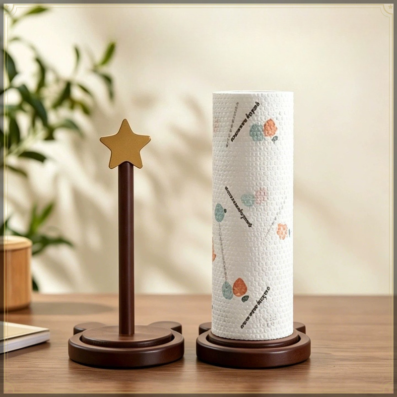 나무 재질의 독창적인 디자인 주방 키친타월 홀더 다기능 - Commercial Kitchen Towels 리뷰 및 가격