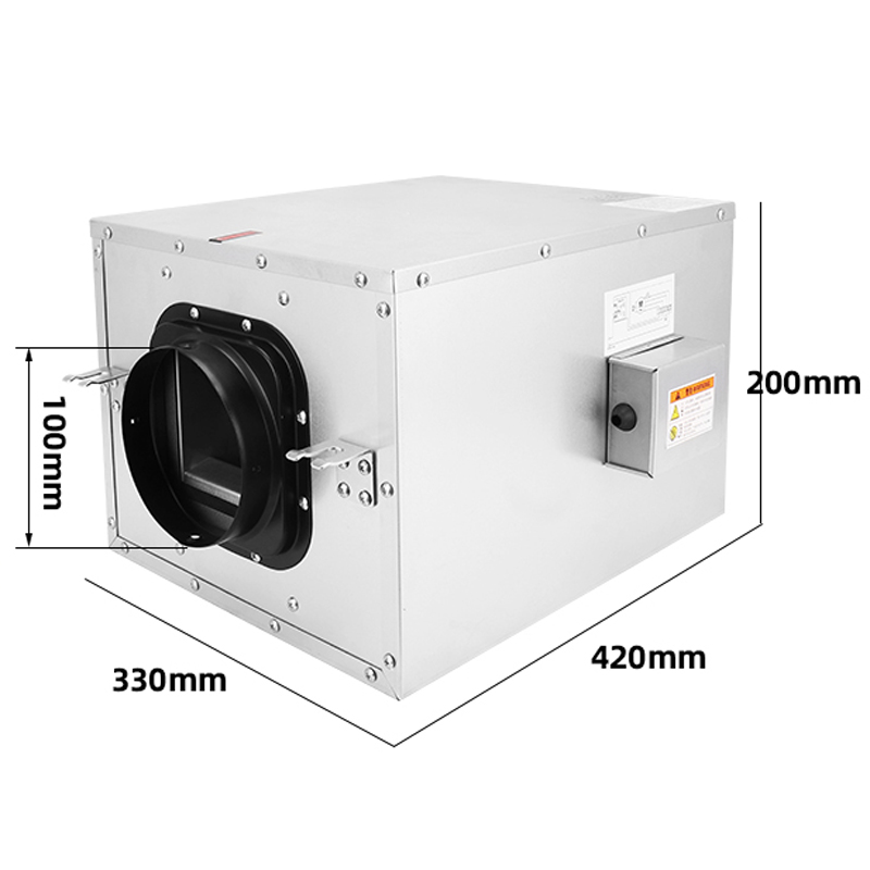 신선한 공기 시스템 환기 팬 강력한 자동 단방향 배기  - Commercial Kitchen Ventilation System 리뷰 및 가격