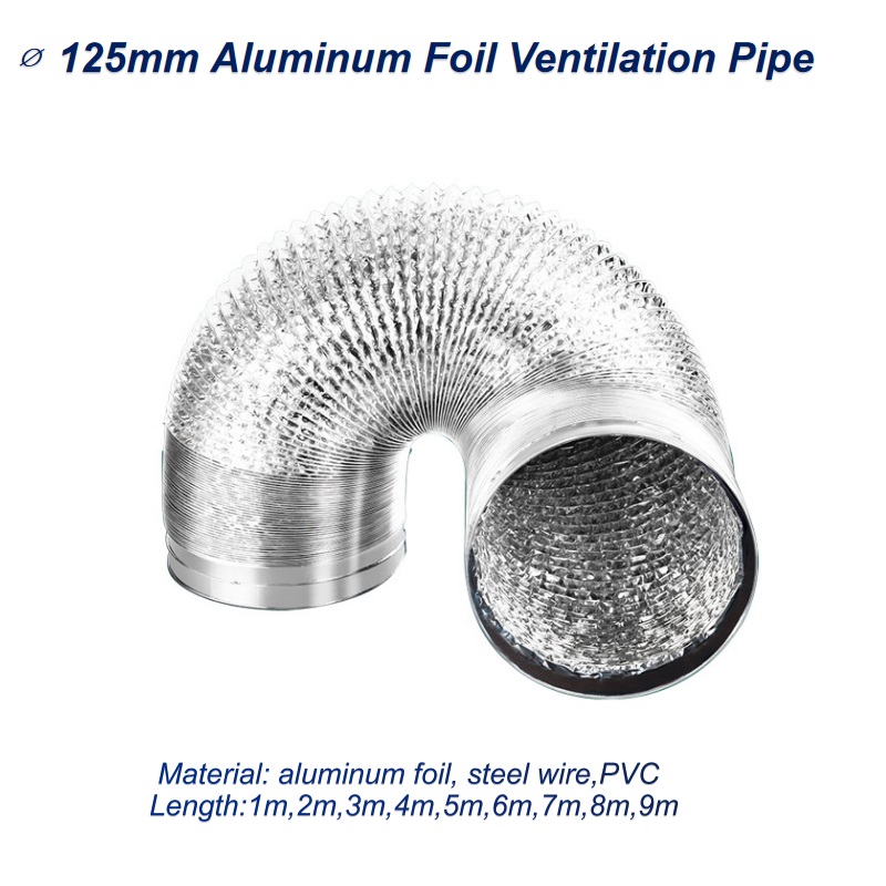 ² 125mm 알루미늄 호일 환기 파이프, 주방 콘센트 - Commercial Kitchen Ventilation 리뷰 및 가격