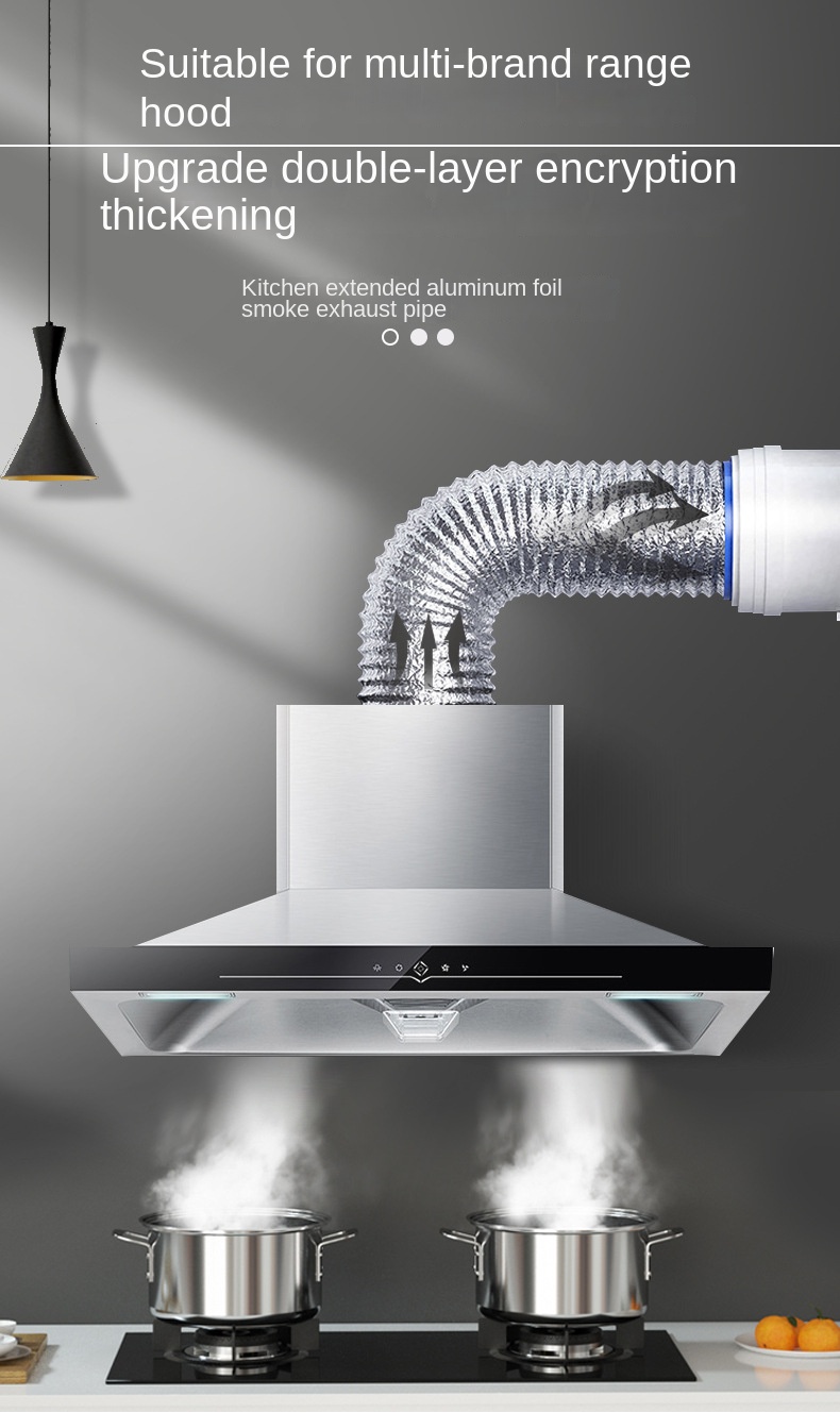 ² 125mm 알루미늄 호일 환기 파이프, 주방 콘센트 - Commercial Kitchen Ventilation 리뷰 및 가격