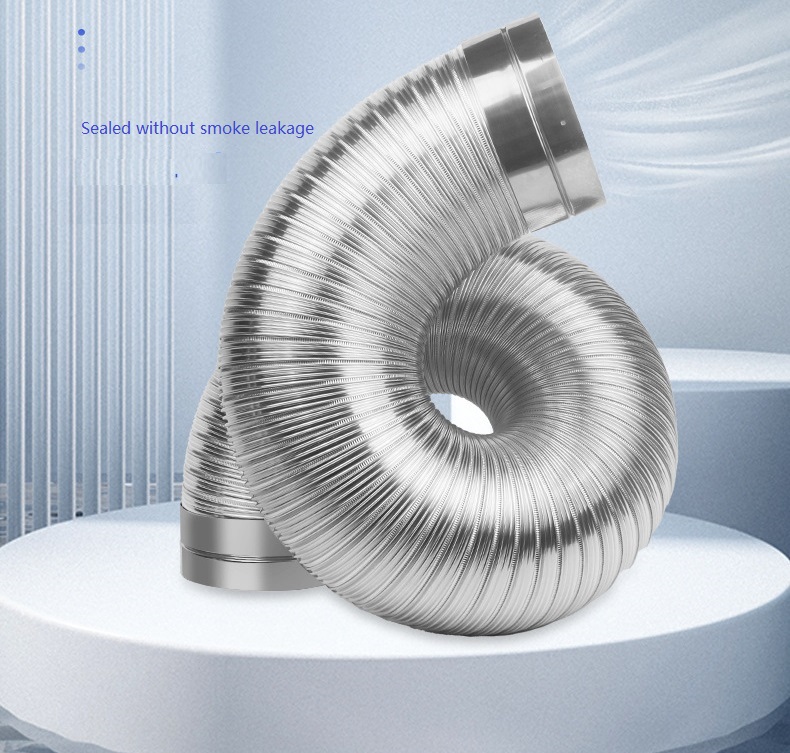 순수 알루미늄 연기 파이프, 스테인레스 스틸 커넥터가  - Commercial Kitchen Ventilation 리뷰 및 가격