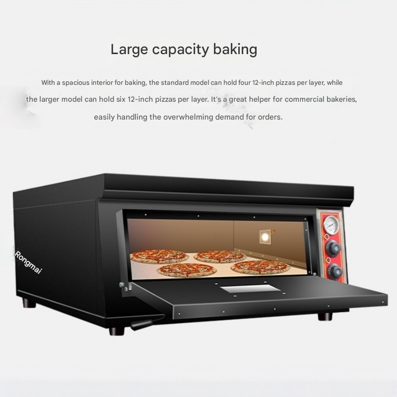 이중 데크 피자 오븐 상업용 전원 공급 장치 전기 스톤 - Pizza Conveyor Oven 리뷰 및 가격