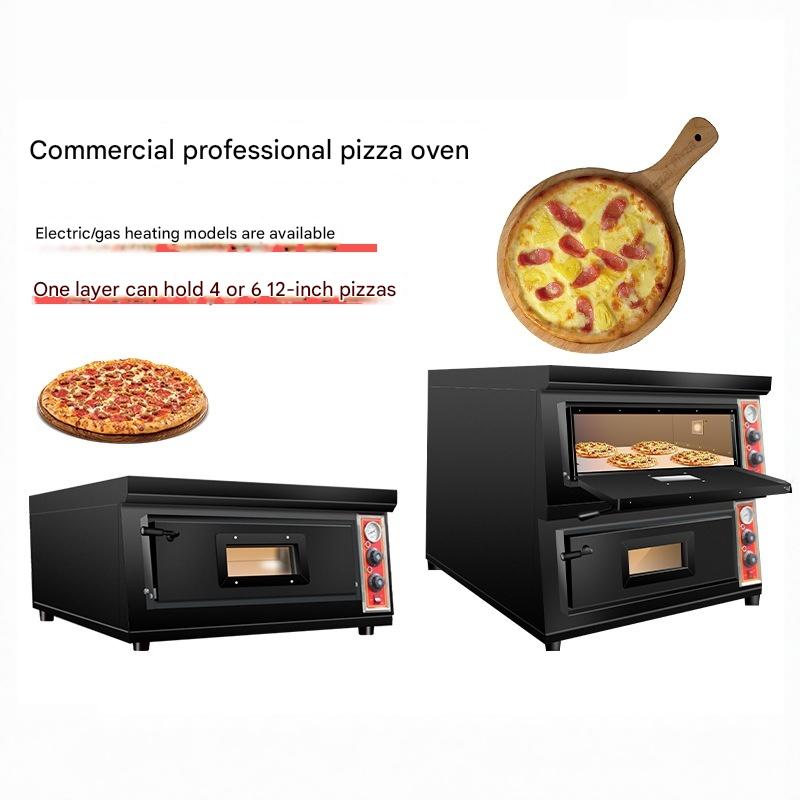 이중 데크 피자 오븐 상업용 전원 공급 장치 전기 스톤 - Pizza Conveyor Oven 리뷰 및 가격