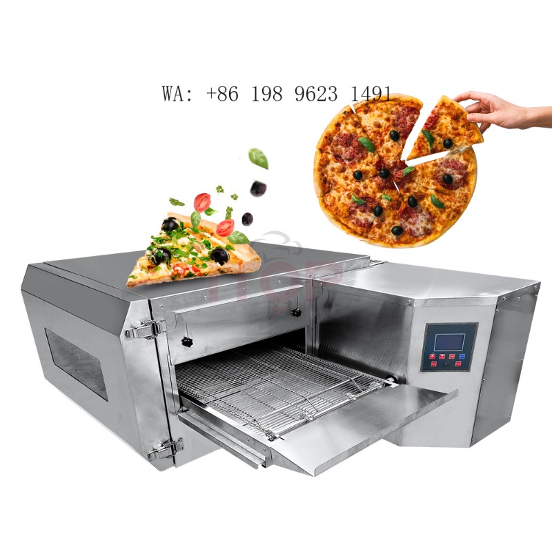 상업용 체인 컨베이어 터널 피자 오븐 가스 겸용 연속  - Pizza Conveyor Oven 리뷰 및 가격