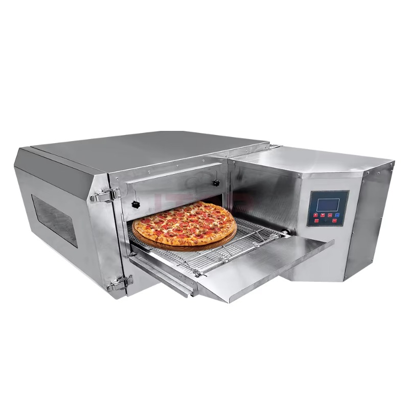 상업용 체인 컨베이어 터널 피자 오븐 가스 겸용 연속  - Pizza Conveyor Oven 리뷰 및 가격