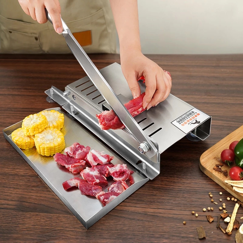 상업용 가정용 수동 양고기 뼈 절단기, 쇠고기 허브 양 - Commercial Bread Slicer 리뷰 및 가격