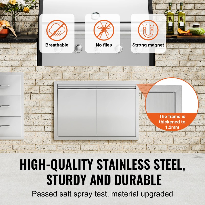 바베큐 액세스 도어 스테인리스 스틸 이중벽 도어 패널  - Commercial Kitchen Wall Panel 리뷰 및 가격