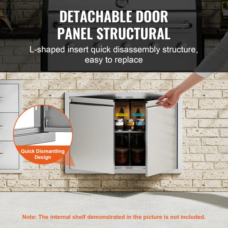 바베큐 액세스 도어 스테인리스 스틸 이중벽 도어 패널  - Commercial Kitchen Wall Panel 리뷰 및 가격